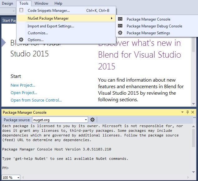 بهبودهایی در Blend of Visual Studio 2015